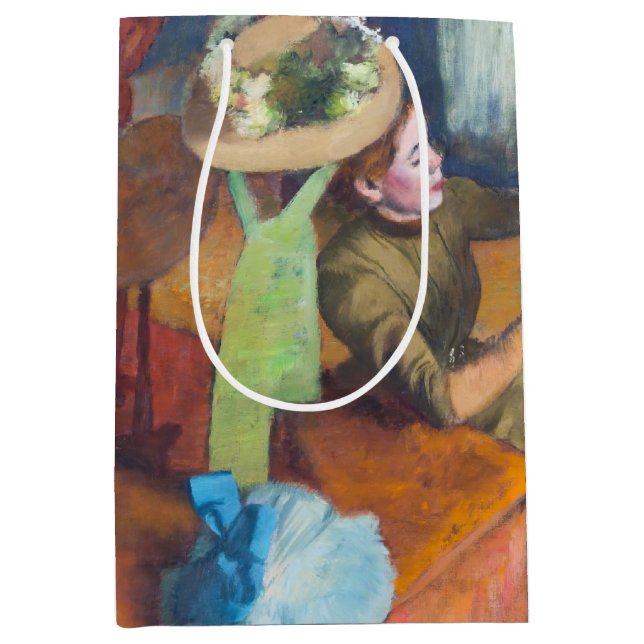 Sacola Para Presentes Média Edgar Degas - O Compro Millinery (Frente)