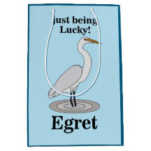Egret Lucky Bird