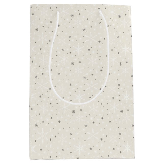 Sacola Para Presentes Média Elegant Chill (Frente)