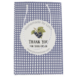 Sacola Para Presentes Média Elegante Homemade Jar