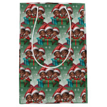 Elf de Natal Afro-Americano