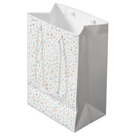 Sacola Para Presentes Média Elliot Confetti Watercolor Dots Gift Bag
