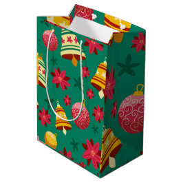 Sacola Para Presentes Média Enfeites de natal