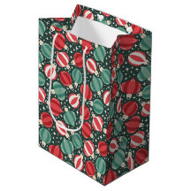 Enfeites de natal Baubles Red Green