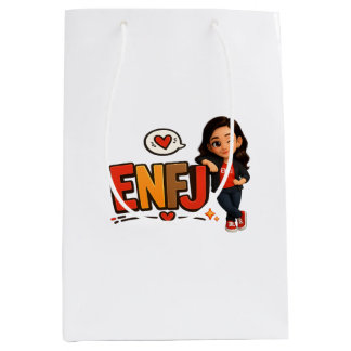 SACOLA PARA PRESENTES MÉDIA ENFJ