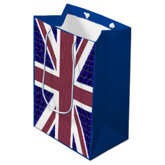 Sacola Para Presentes Média England Flag Medium Gift Bag