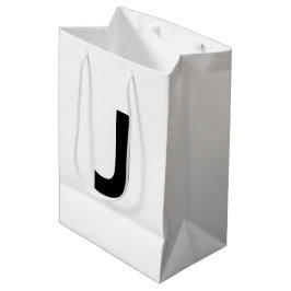 Sacola Para Presentes Média Escolher qualquer letra | Fonte: Aberto Sans Conde