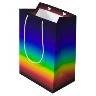 Sacola Para Presentes Média Espectro solar verdadeiro