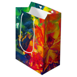 Sacola Para Presentes Média Espiral Psicodélico SPWW