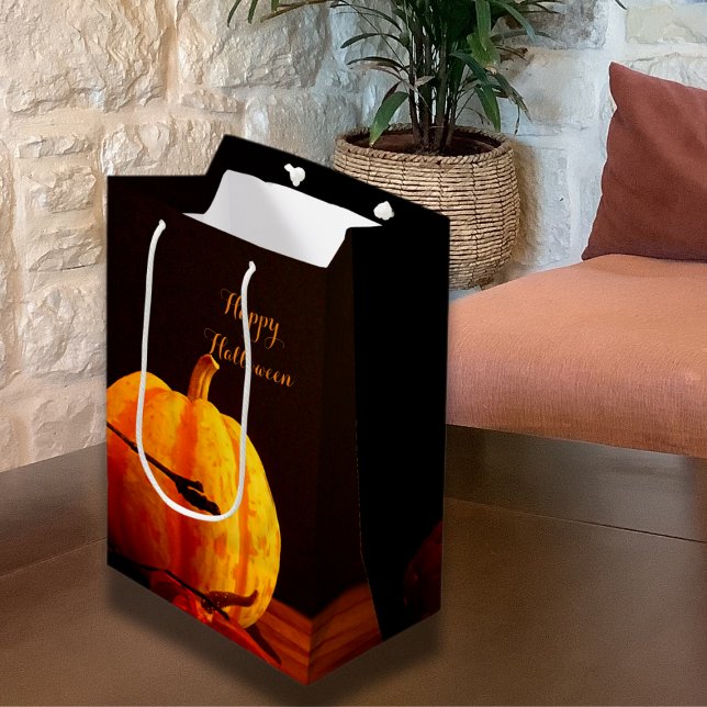 Sacola Para Presentes Média Espírito do outono - Vida Estática (Criador carregado)