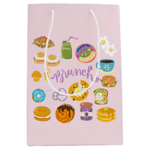 Sacola Para Presentes Média Esquadrão Brunch