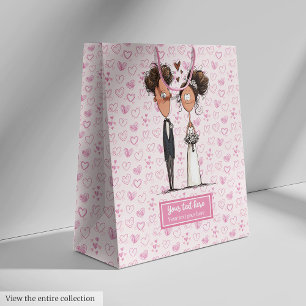 Sacola Para Presentes Média Estilo de Humor de Gift Bag Personalizado