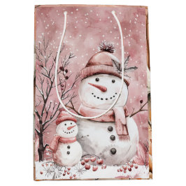 Sacola Para Presentes Média etiqueta de presente