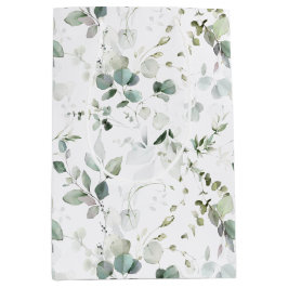 Sacola Para Presentes Média Eucalyptus Foliage