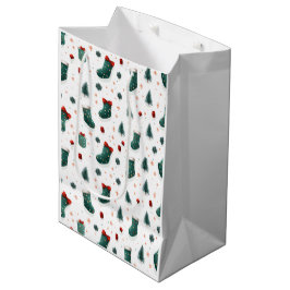 Sacola Para Presentes Média Existências de Natal