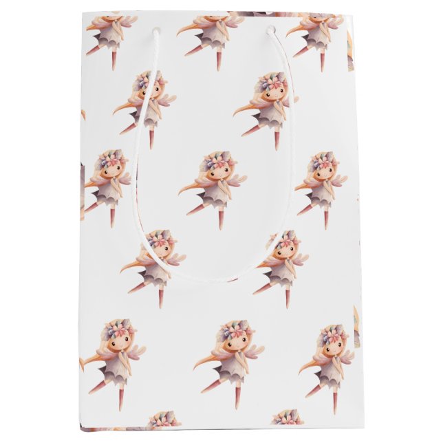 Sacola Para Presentes Média Fada Wonderland Collection Whimssic Fairy (Frente)