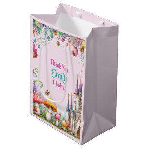 Sacola Para Presentes Média Fairytale Princesa Fada Fairycore