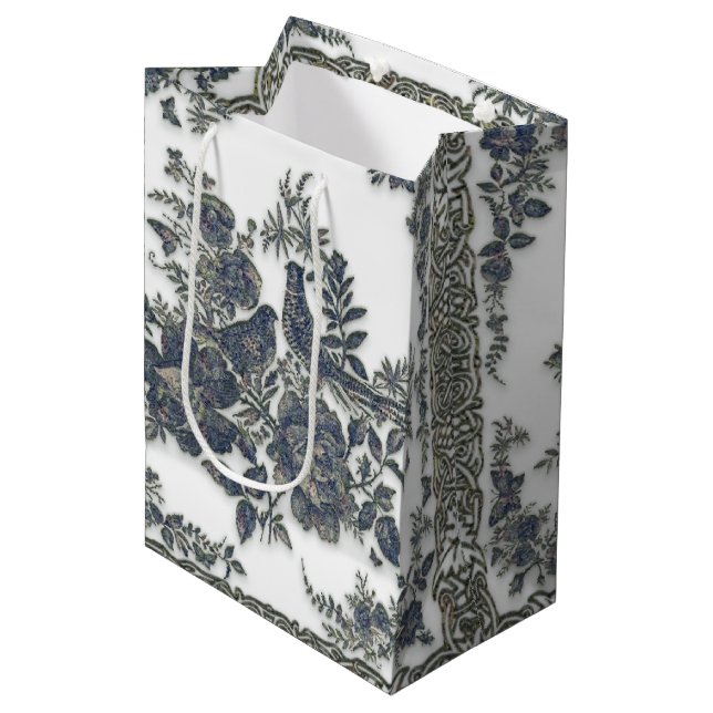 Sacola Para Presentes Média faisão (Frente inclinada)