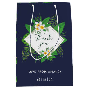 Sacola Para Presentes Média Favor de festa Luau de Aloha havaiano
