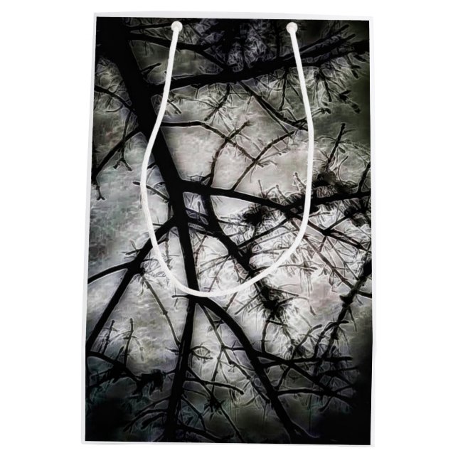 Sacola Para Presentes Média Fechando em (Verso)