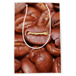Sacola Para Presentes Média Feijões de café torrados