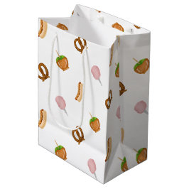 Sacola Para Presentes Média Feira de Estado do Tema de Circo de Carnaval