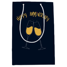 Sacola Para Presentes Média Feliz aniversário