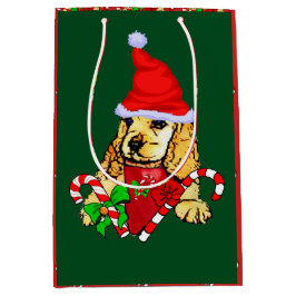 Sacola Para Presentes Média Feliz de Natal Gelada