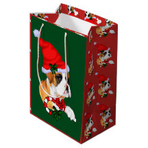 Feliz de Natal para Cachorro Bonito