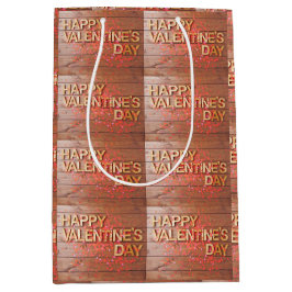 Sacola Para Presentes Média Feliz dia de os namorados