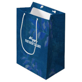 Sacola Para Presentes Média Feliz Dia de os pais. Nome personalizado