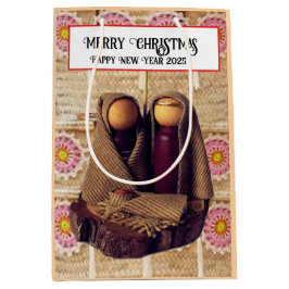 Sacola Para Presentes Média Feliz Natal!