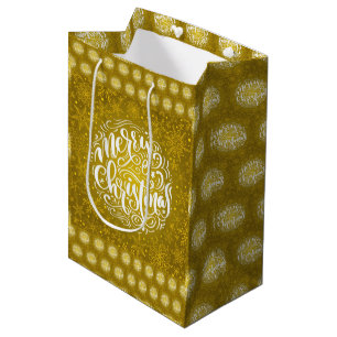 Sacola Para Presentes Média Feliz Natal