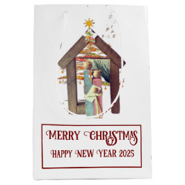 Sacola Para Presentes Média Feliz Natal!