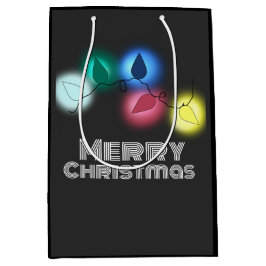 Sacola Para Presentes Média Feliz Natal