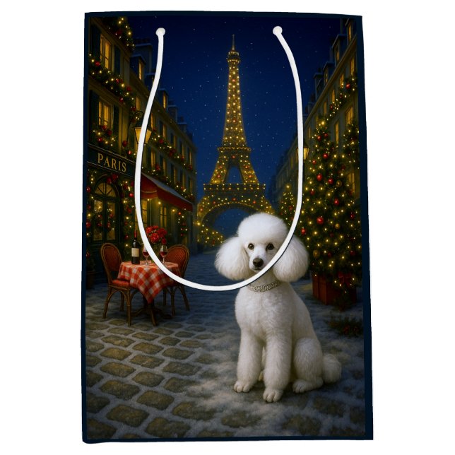 Sacola Para Presentes Média Férias de Cachorro (Frente)
