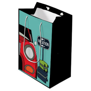 Sacola Para Presentes Média Férias de Viagem Rodoviária