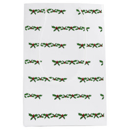 Sacola Para Presentes Média Férias Holly