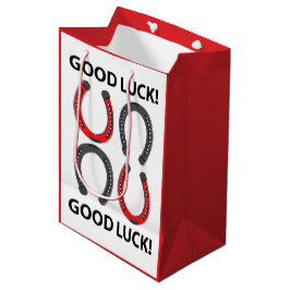 Sacola Para Presentes Média Ferradura Boa Sorte em Ferradura