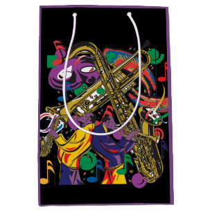 Sacola Para Presentes Média Fest jazzístico da música de Nova Orleães