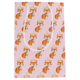 Sacola Para Presentes Média Festa da Raposa Coca-Cola Que Feliz Aniversário Ro