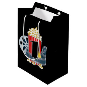 Sacola Para Presentes Média Festa de aniversário de filmes da rua Unisex baby