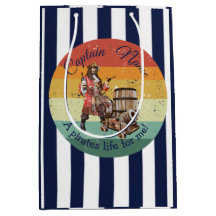 Festa de aniversário pirata Média de presente Bag