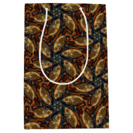 Sacola Para Presentes Média Fishes Steampunk 2 de 3