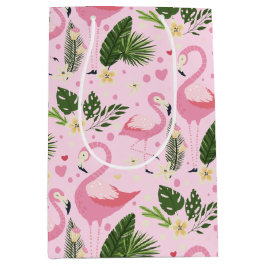 Sacola Para Presentes Média Flamingo Summer Collection One Design 8