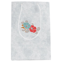 Sacola Para Presentes Média "Floral Elegance" Collection