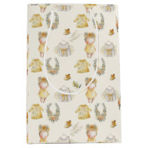 Fontes de bebê amarelas da Aquarela