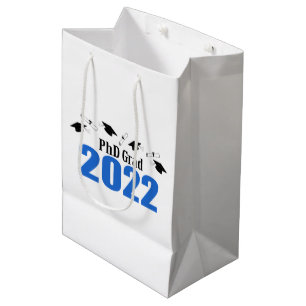 Sacola Para Presentes Média Formando PhD 2022 - Saco de Presente para Graduaç
