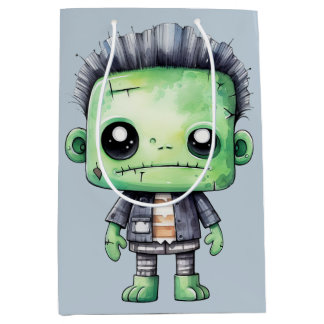 Sacola Para Presentes Média Frank N. Truque de Caneca de cerveja ou Tratar