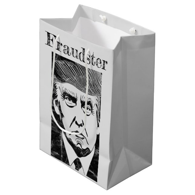 Sacola Para Presentes Média Fraudster Gift Bag (Frente inclinada)